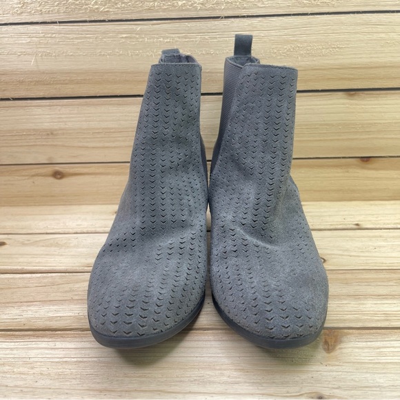 BareTraps Womens Neima Gunmetal Gray Booties 8 - Picture 3 of 7